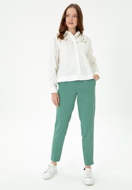 Kadın Mint Carrot High Waist Fit Pantolon - 50272037018