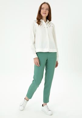 Kadın Mint Carrot High Waist Fit Pantolon - 50272037018