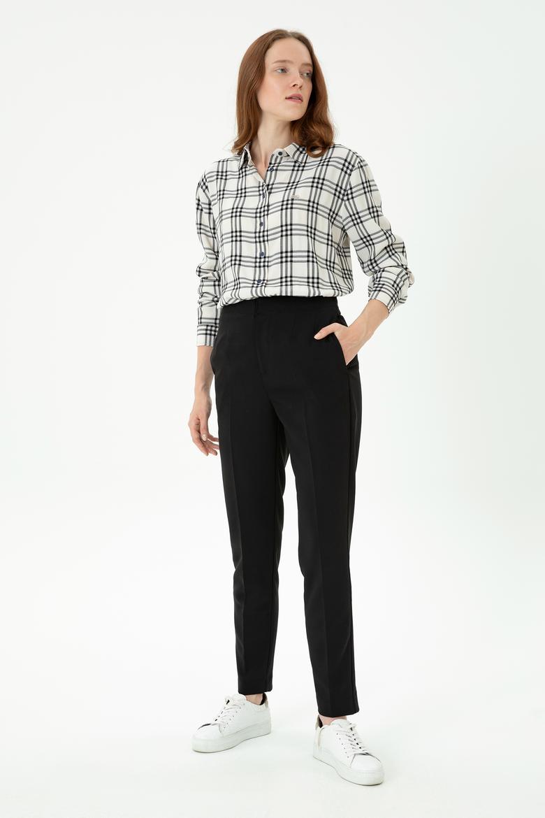 Kadın Siyah Pantolon - 50272037052