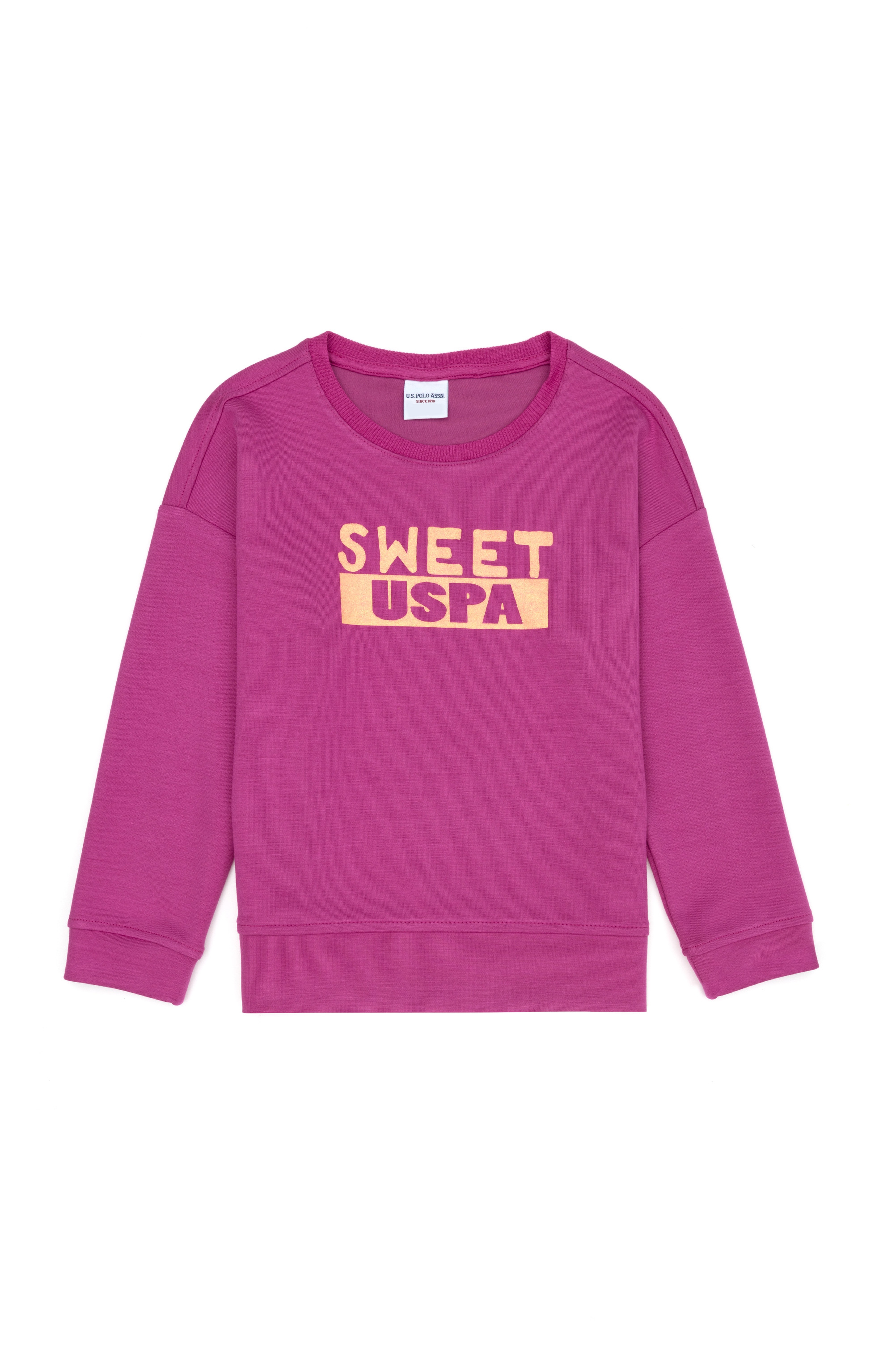 Kız Çocuk Menekşe Sweatshirt - Image 1