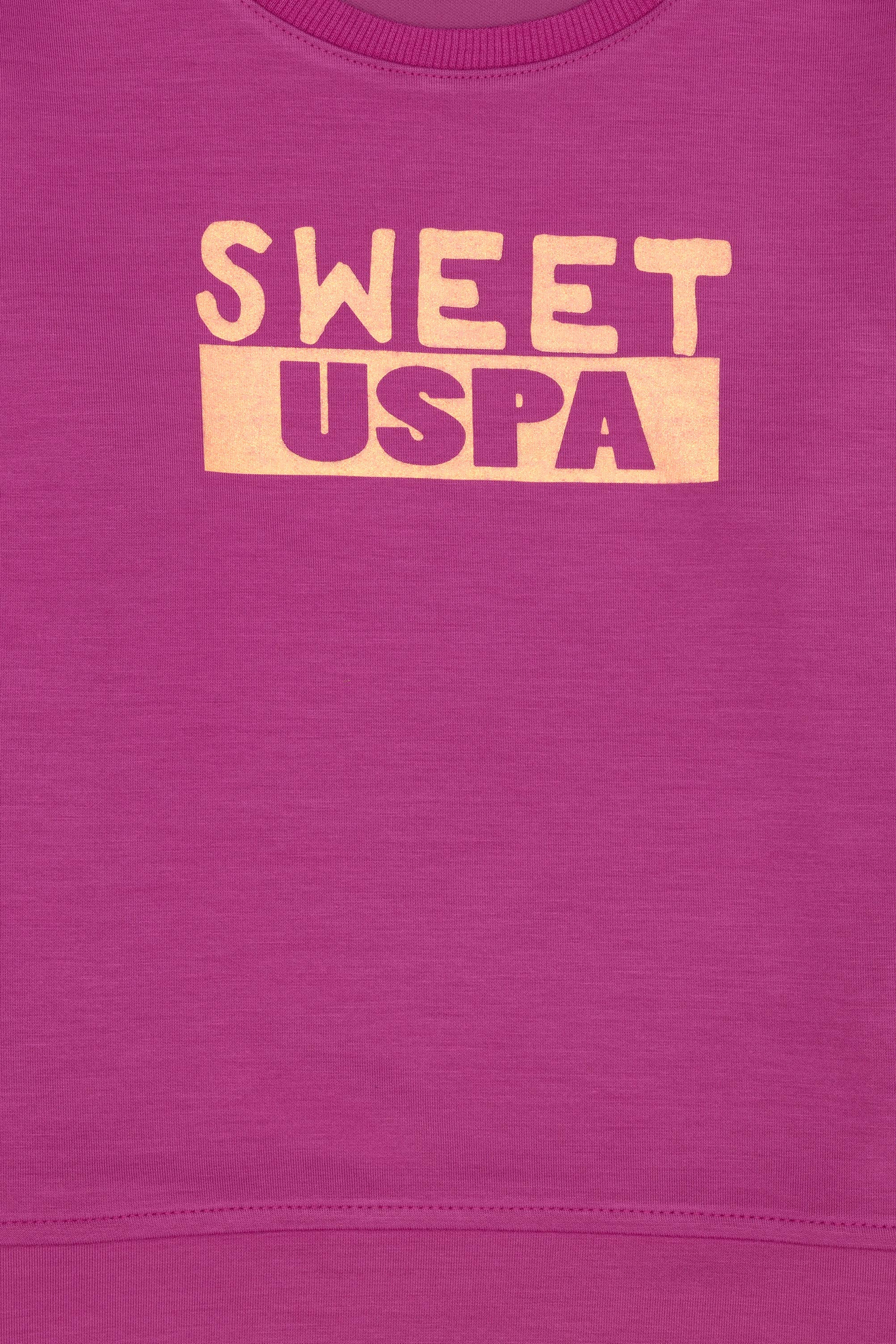 Kız Çocuk Menekşe Sweatshirt