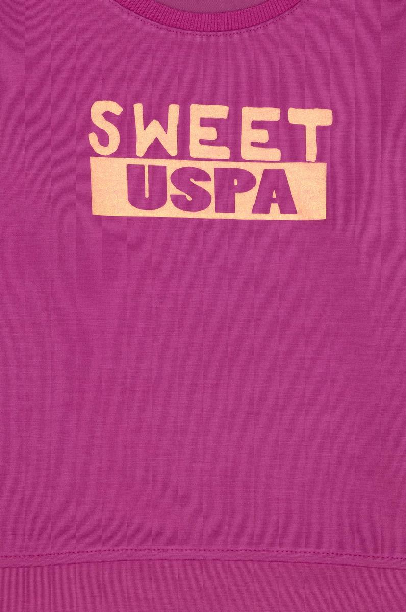 Kız Çocuk Menekşe Sweatshirt