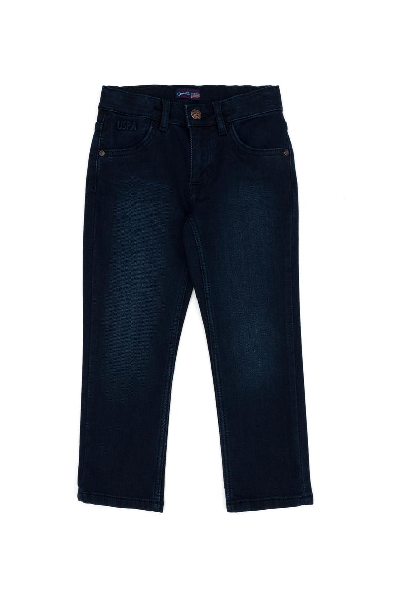 Erkek Çocuk Koyu Mavi Jean Pantolon - 50272621008