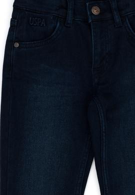 Erkek Çocuk Koyu Mavi Jean Pantolon - 50272621008