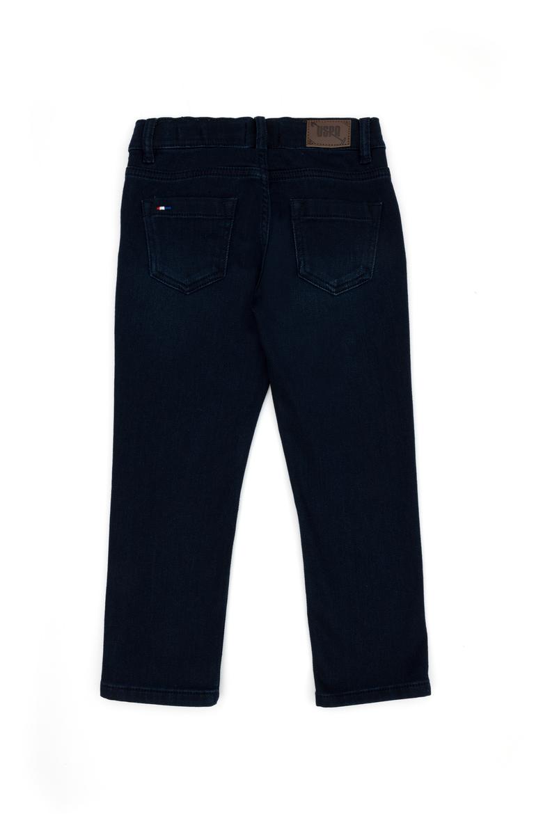 Erkek Çocuk Koyu Mavi Jean Pantolon - 50272621008