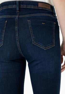 Kadın Mavi Jean Pantolon - 50277122003