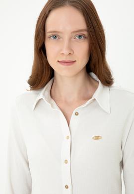 Kadın Taş Örme Gömlek - 50271572014