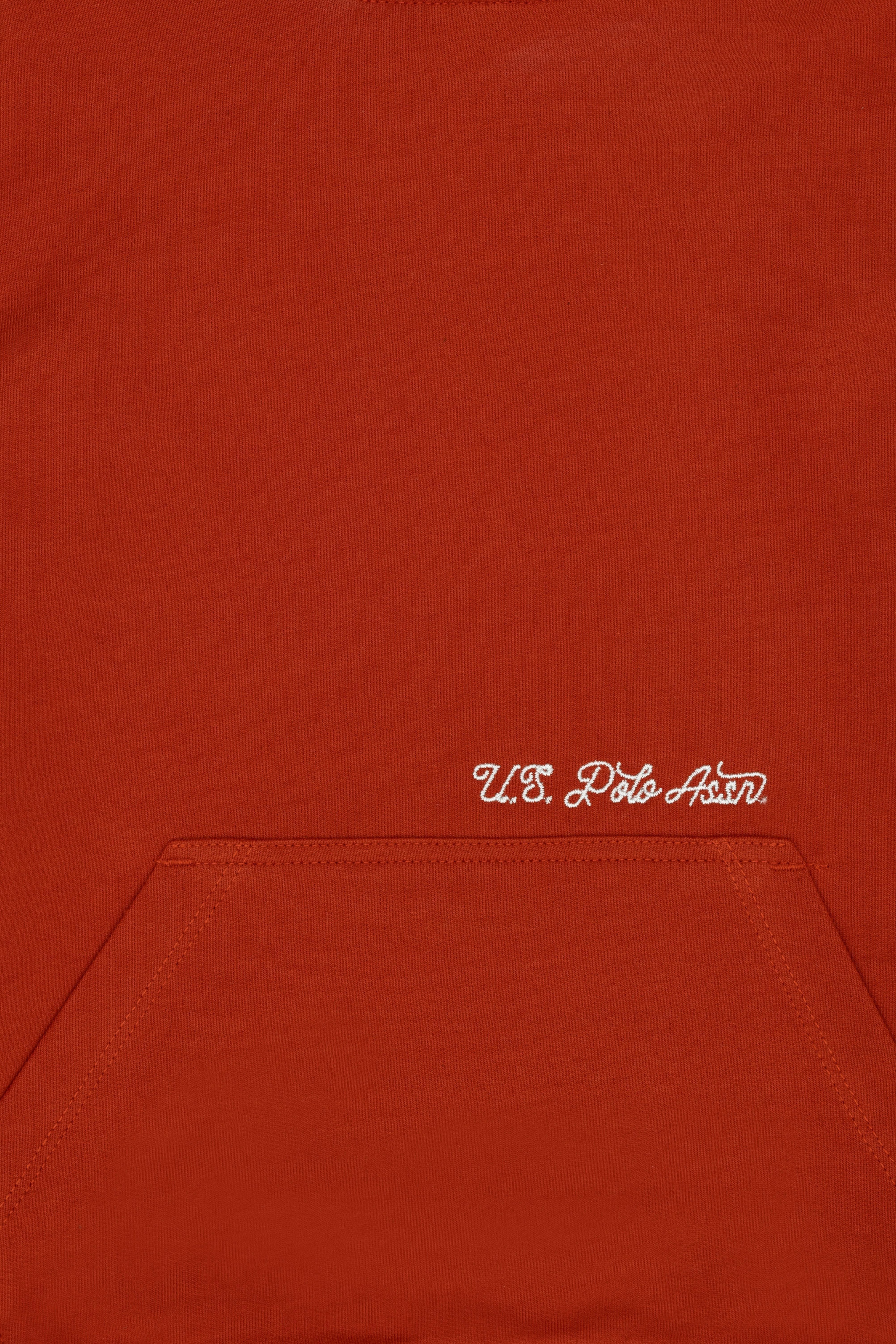 Çocuk Kiremit Kapüşonlu Sweatshirt - Image 3
