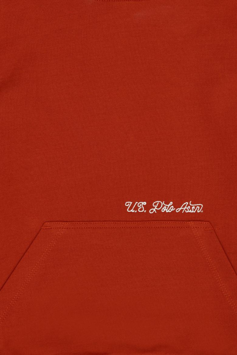 Çocuk Kiremit Kapüşonlu Sweatshirt - 50277342012