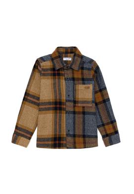 Erkek Çocuk Lacivert Uzun Kollu Gömlek - 50272785010