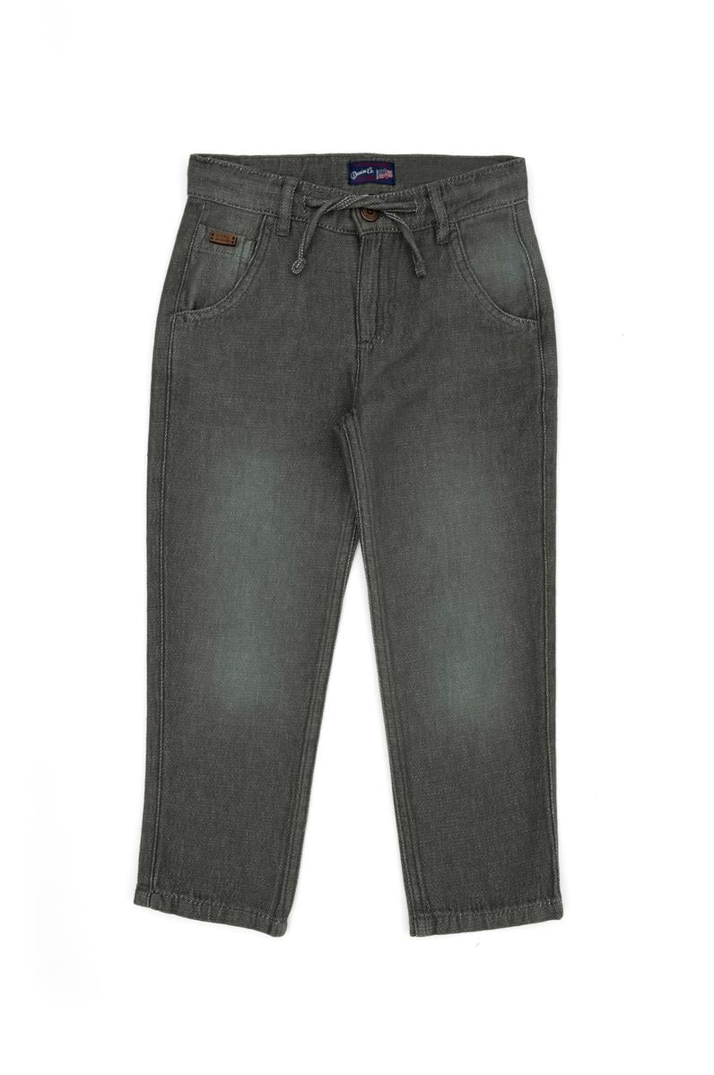 Erkek Çocuk Haki Jean Pantolon
