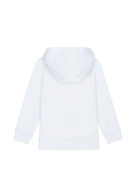 Kız Çocuk Beyaz Kapüşonlu Sweatshirt - 50276926006