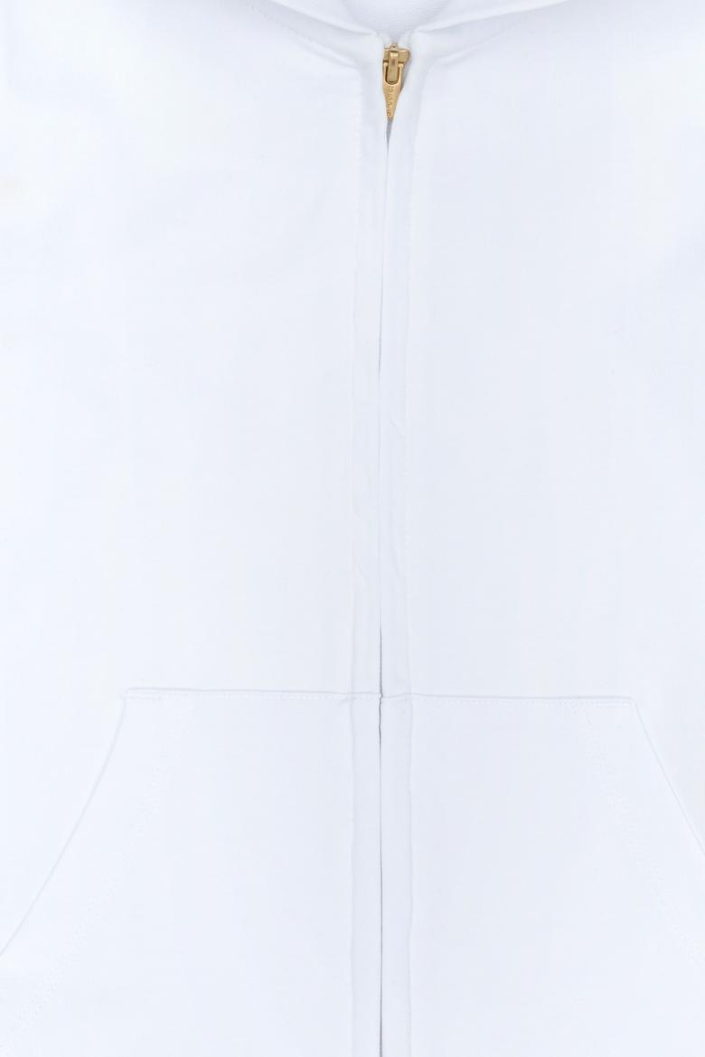 Kız Çocuk Beyaz Kapüşonlu Sweatshirt - 50276926006