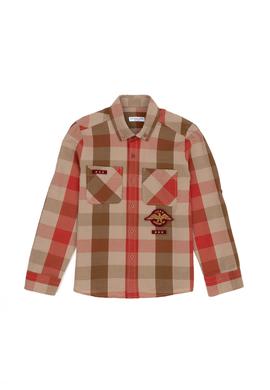 Erkek Çocuk Kiremit Uzun Kollu Gömlek - 50272387024