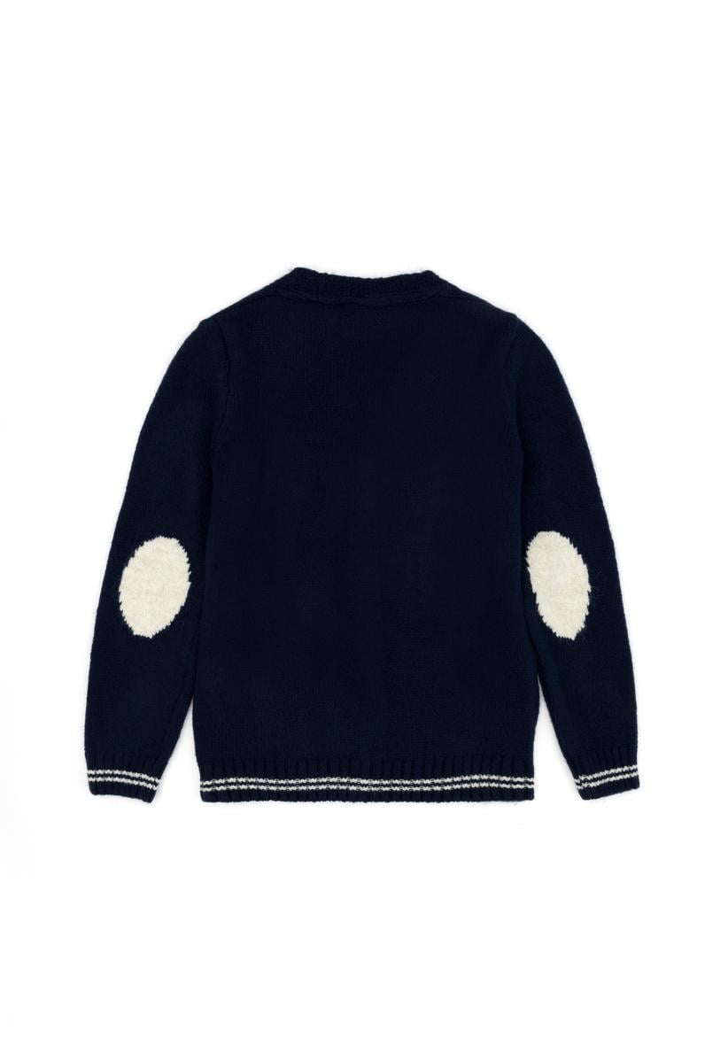 Erkek Çocuk Lacivert Triko Hırka