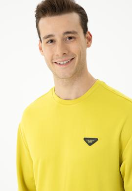 Erkek Fıstık Yeşili Sweatshirt - 50277949041