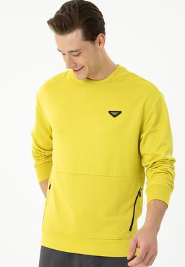 Erkek Fıstık Yeşili Sweatshirt - 50277949041