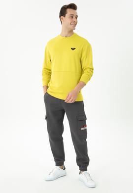 Erkek Fıstık Yeşili Sweatshirt - 50277949041