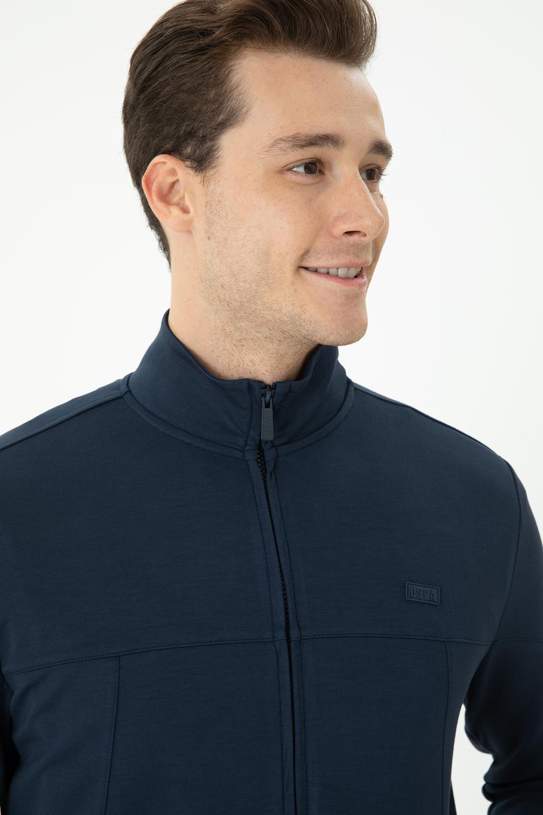 Erkek Lacivert Örme Hırka - 50277958001