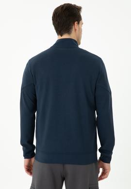 Erkek Lacivert Örme Hırka - 50277958001