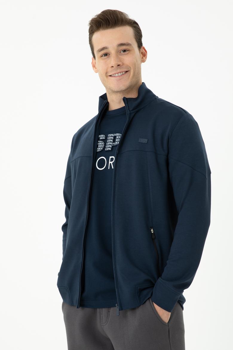 Erkek Lacivert Örme Hırka - 50277958001