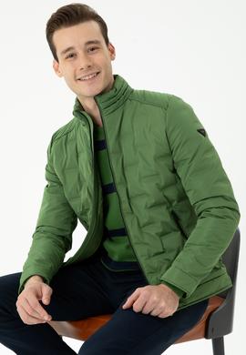 Erkek Yeşil Mont - 50269808072