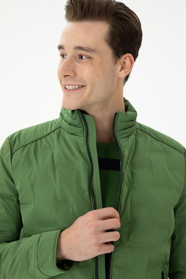 Erkek Yeşil Mont - 50269808072