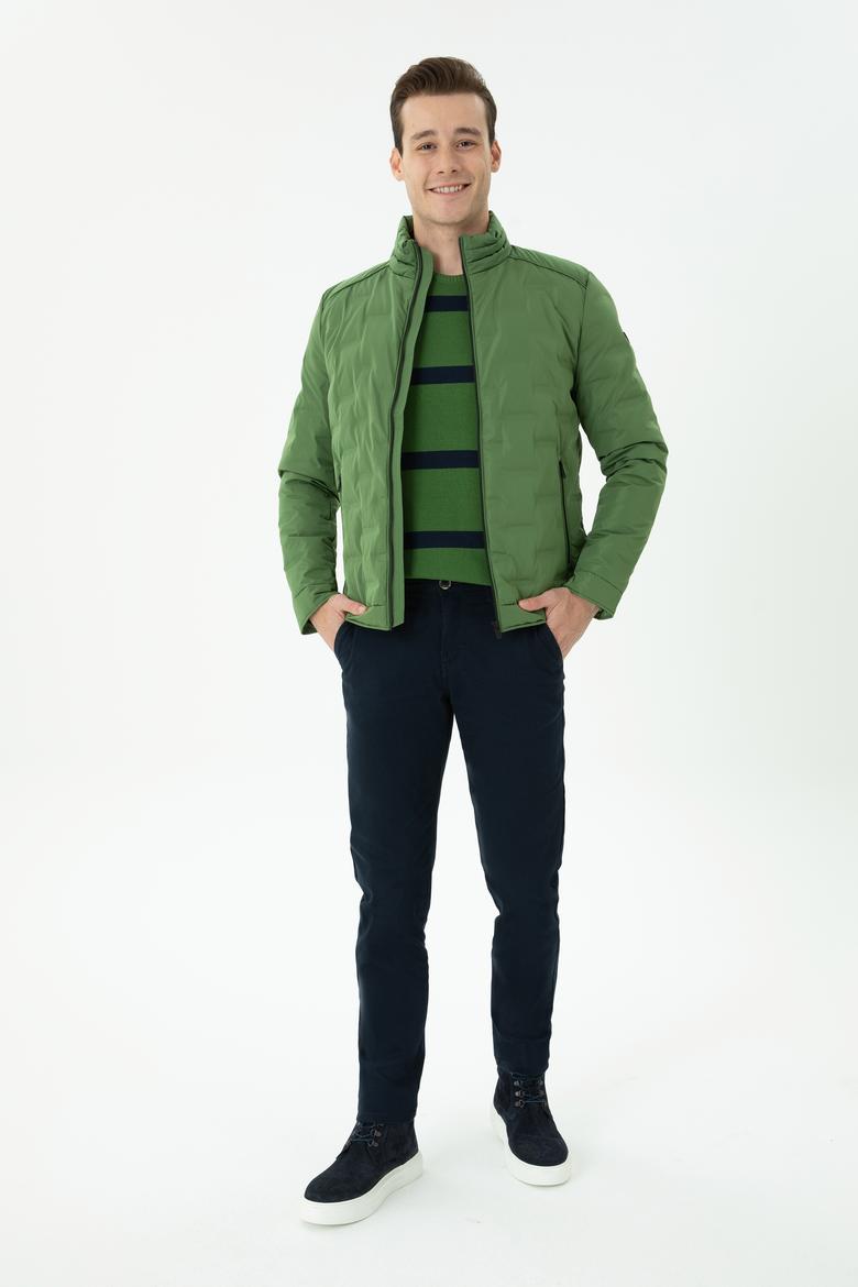 Erkek Yeşil Mont - 50269808072