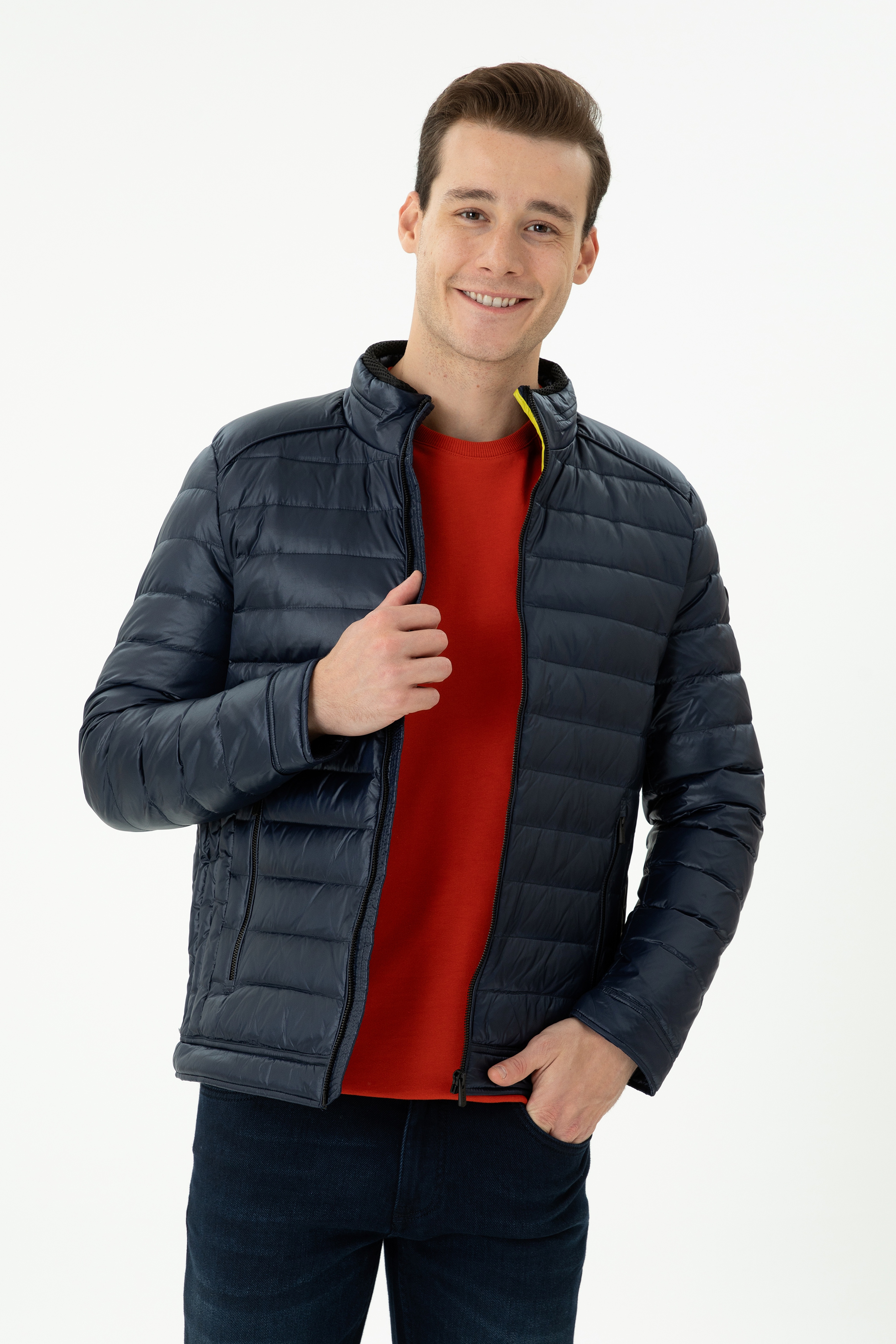 Erkek Lacivert Mont - Image 1