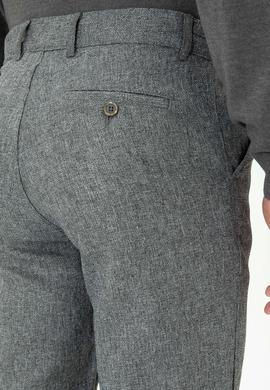 Erkek Gri Kanvas Pantolon - 50277301065