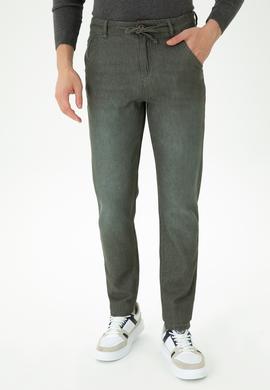 Erkek Haki Jean Pantolon - 50272550057