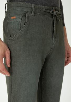 Erkek Haki Jean Pantolon - 50272550057