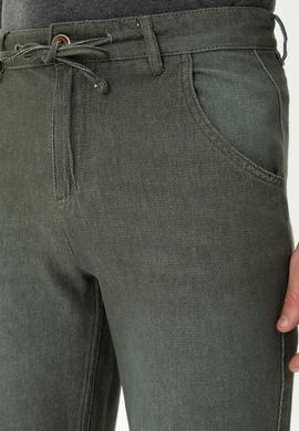 Erkek Haki Jean Pantolon - 50272550057