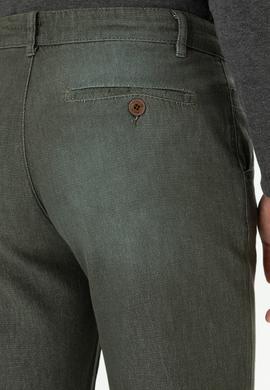 Erkek Haki Jean Pantolon - 50272550057