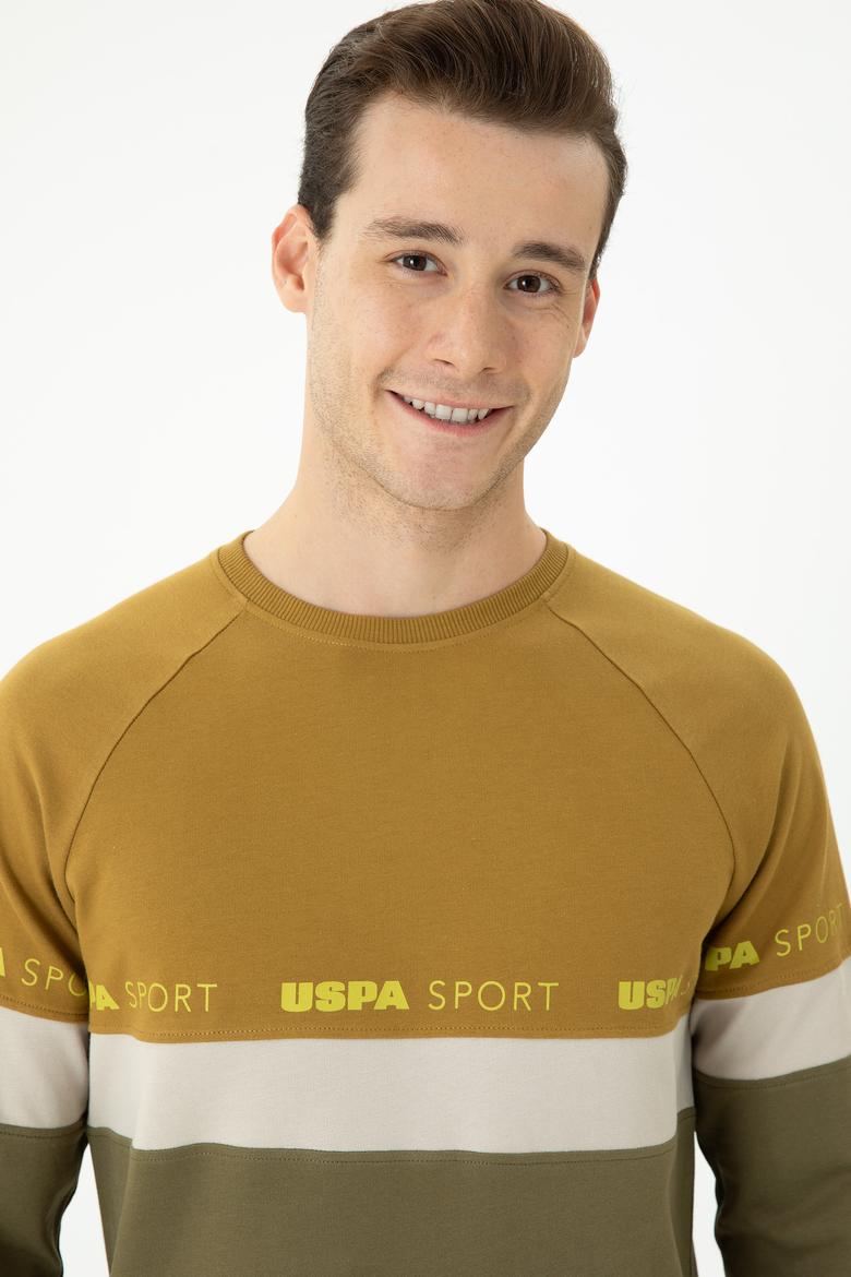 Erkek Haki Sweatshirt - 50270726035