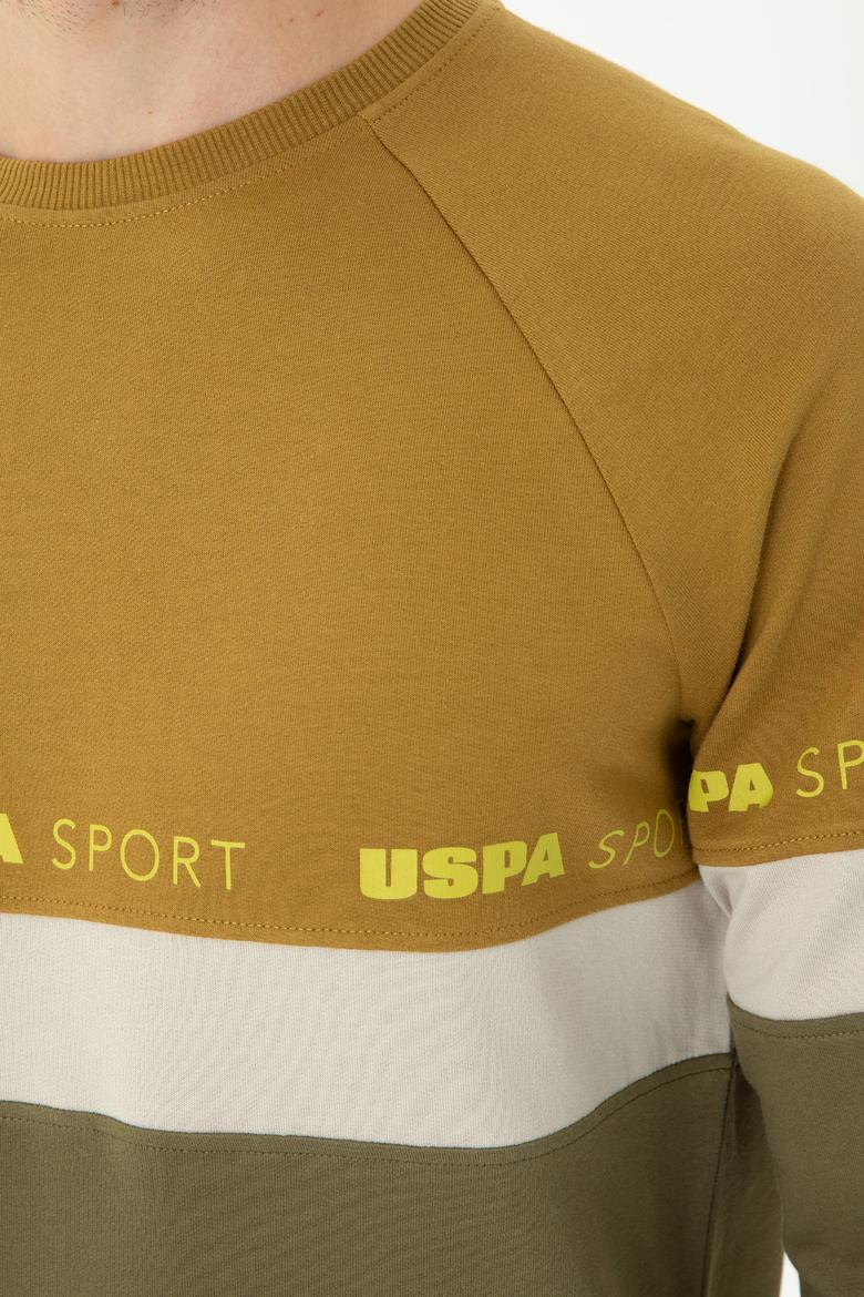 Erkek Haki Sweatshirt - 50270726035
