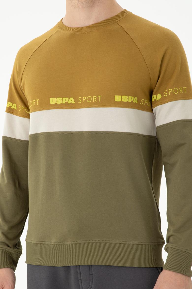 Erkek Haki Sweatshirt - 50270726035