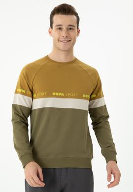 Erkek Haki Sweatshirt - 50270726035