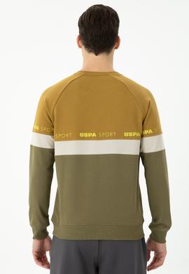 Erkek Haki Sweatshirt - 50270726035