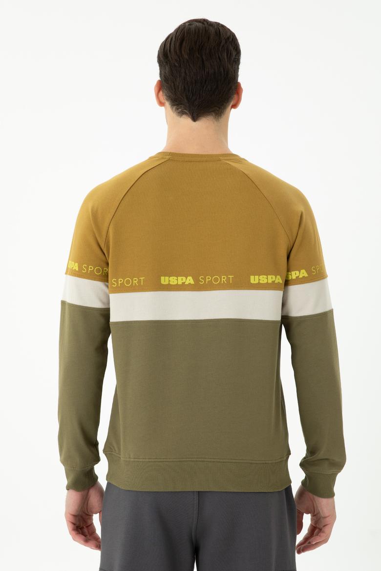 Erkek Haki Sweatshirt - 50270726035