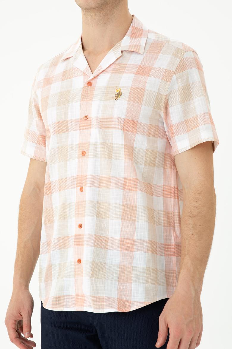 Erkek Kiremit Kısa Kollu Gömlek - 50267572004