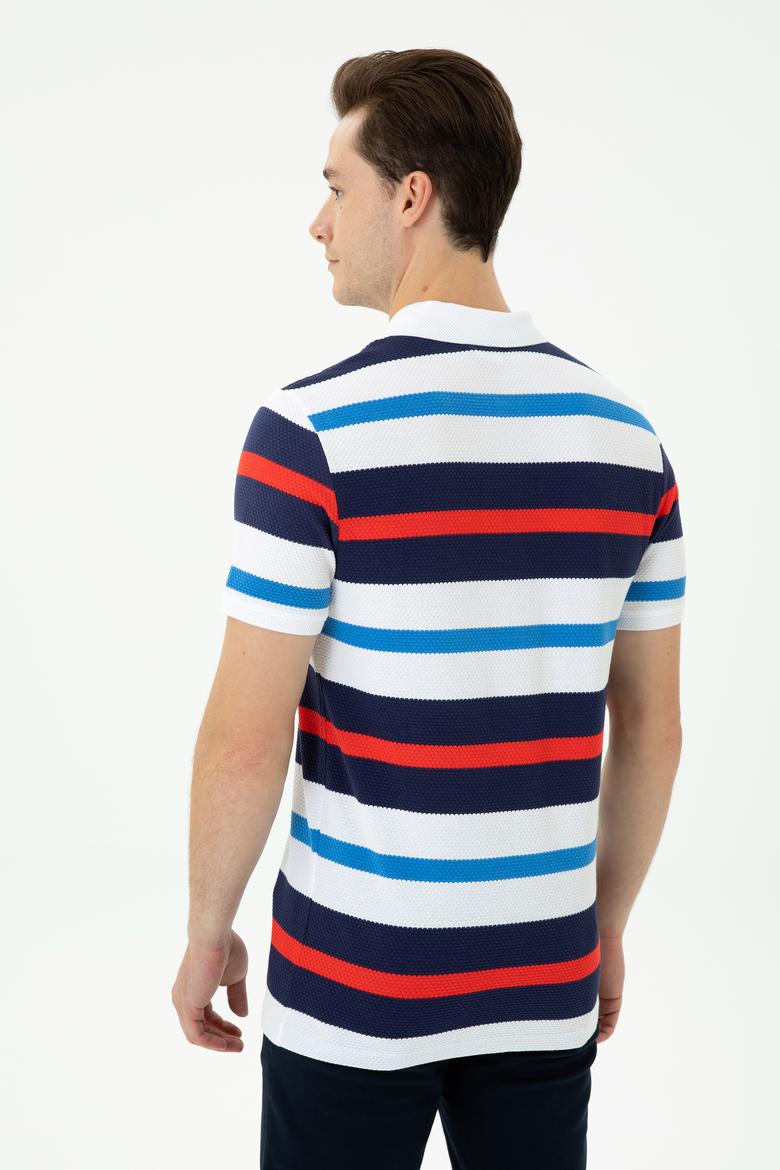 Erkek Lacivert Polo Yaka Tişört - 50263229006