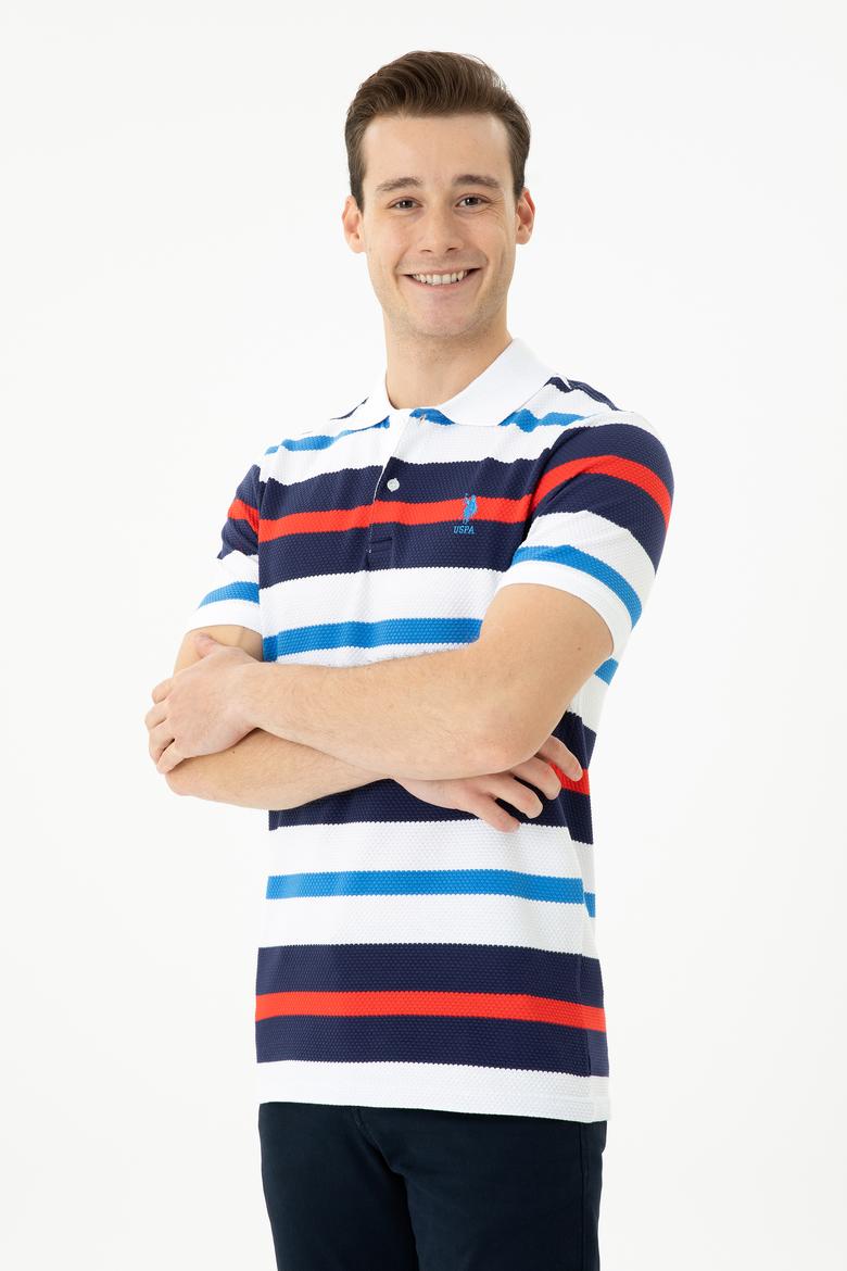 Erkek Lacivert Polo Yaka Tişört - 50263229006