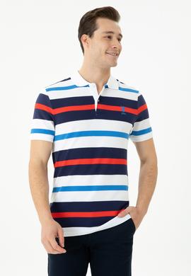 Erkek Lacivert Polo Yaka Tişört - 50263229006