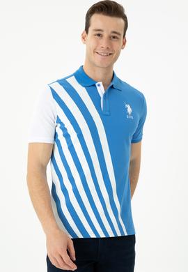 Erkek Saks Polo Yaka Tişört - 50263399022