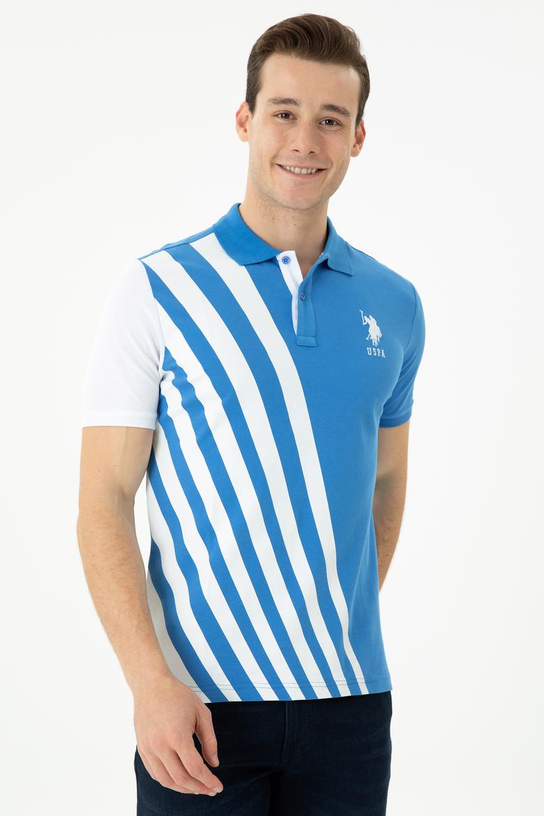 Erkek Saks Polo Yaka Tişört - 50263399022