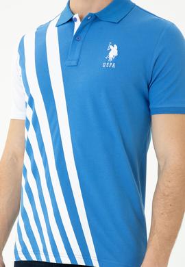 Erkek Saks Polo Yaka Tişört - 50263399022