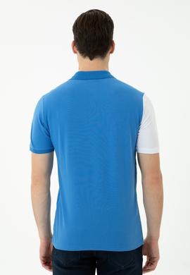 Erkek Saks Polo Yaka Tişört - 50263399022