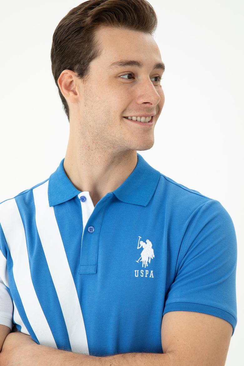 Erkek Saks Polo Yaka Tişört - 50263399022