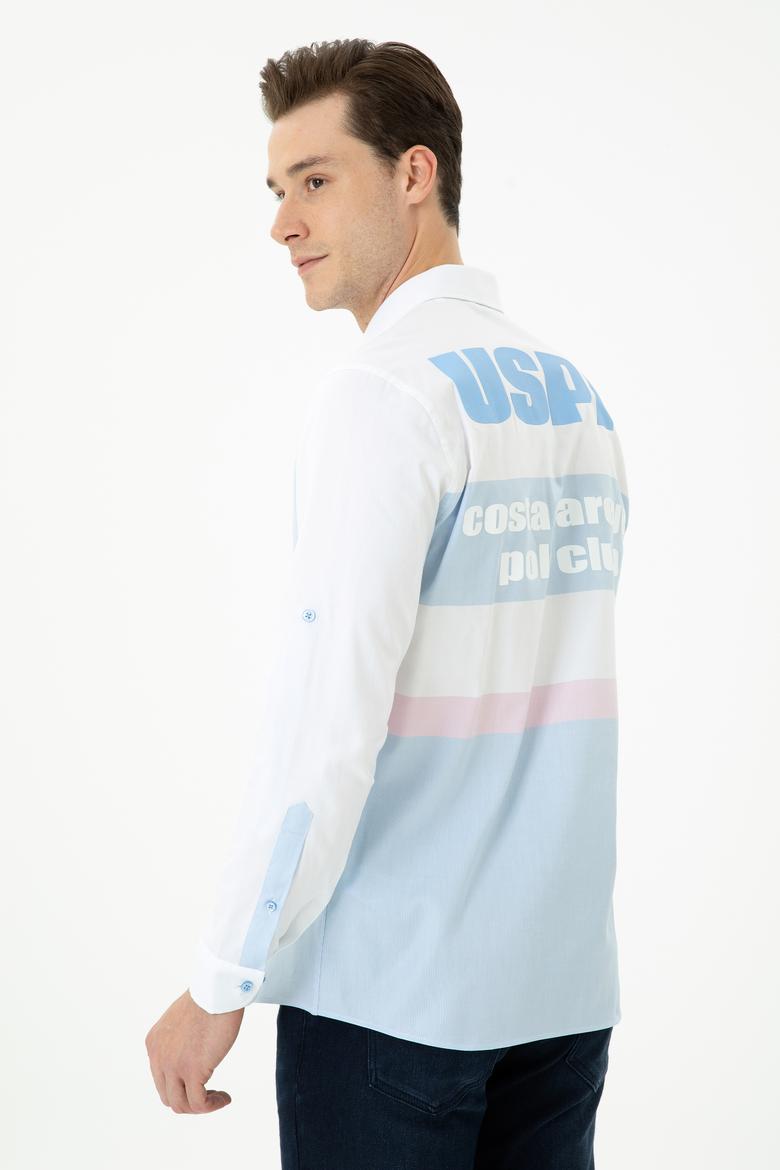 Erkek Mavi Uzun Kollu Gömlek - 50264085010